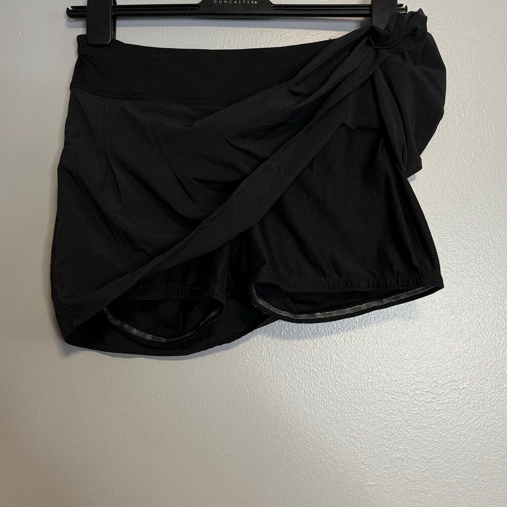 Athleta Black Get Goin Pleated Skort Tennis Golf - Picture 2 of 5